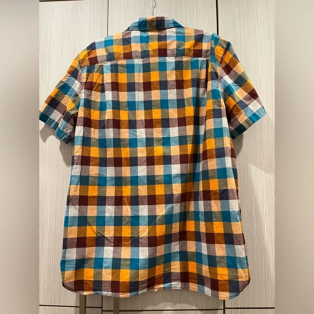 MEN'S SALE The‎ North Face Short Sleeve Road Trip Shirt Sequoia Red  XL